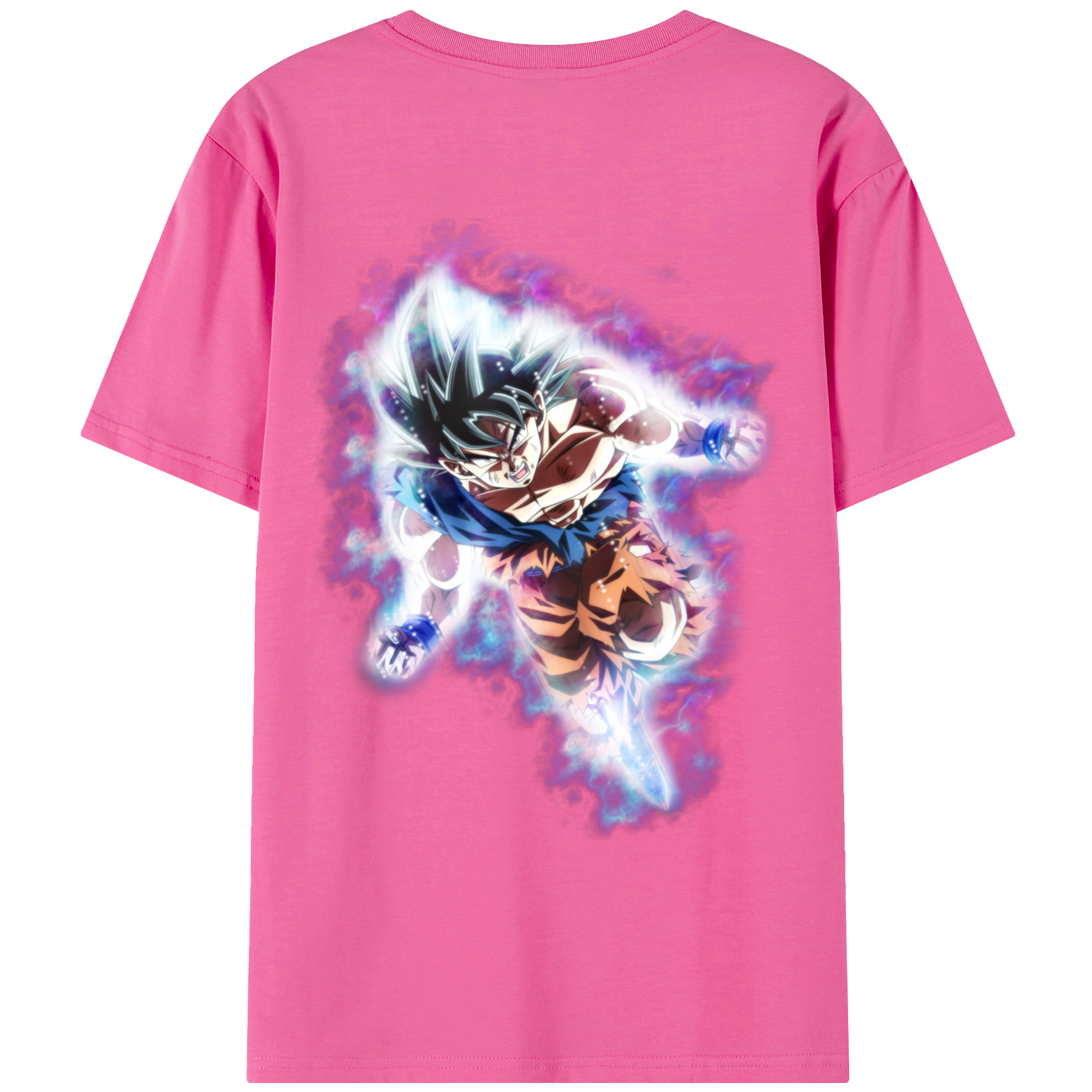 （画像用） ドラゴンボール 孫悟空（そん ごくう）Son Goku カカロット DRAGON BALL Kakarotto レディース半袖Tシャツ(バックプリント)